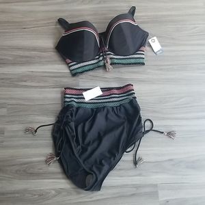 Cacique 2 piece bathing suit